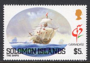 Solomon Islands 717 Sailing Ship MNH VF