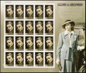 US 5012 Legends of Hollywood Ingrid Bergman forever sheet (20 stamps) MNH 2015