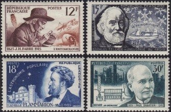 Scott #790-3 Scientists MNH