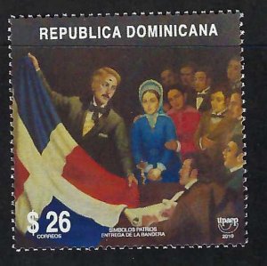 DOMINICAN REPUBLIC 1486 MNH FLAG Q116-2