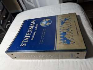 Good Condition 1964 Statesman Album Worldwide With Sm Old Collection -48 Photos