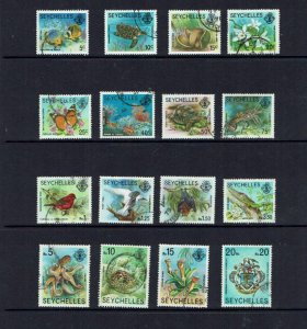 Seychelles: 1977, Marine Life, definitive set,  (No 3R value) Fine used
