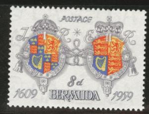 BERMUDA Scott 172 MNH***8p 1959 Coat of Arms stamp