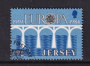 Jersey   #326  used  1984  Europa 9p