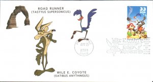 #3391 Wile Coyote - Roadrunner Mystic FDC