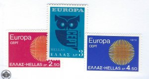 Greece  Europa SC#985-989 MNH VF.....Great Opportunity!