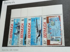 Bermuda Scott #619-22 Mint Never Hinged