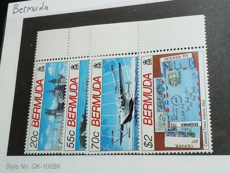 Bermuda Scott #619-22 Mint Never Hinged