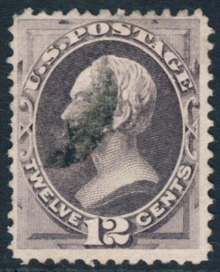 US #151 1870 12c Clay Fine Dull Violet cv $200.00  *Bay Stamps*