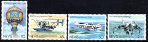 Nevis - 1983 Bicentenary of Manned Flight SPECIMEN Set MNH** SG 122-125