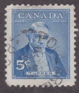 Canada 358 Sir Charles Tupper 5¢ 1955