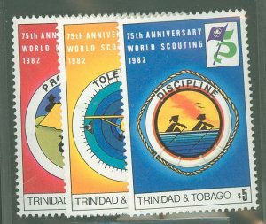 Trinidad & Tobago #361-3 Unused Single (Complete Set)