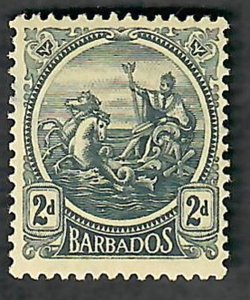 Barbados #155 Mint Hinged single