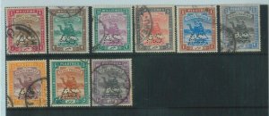 88494 - SDAN - Overprinted STAMP: Stanley Gibbons #  A17/25  - fine USED