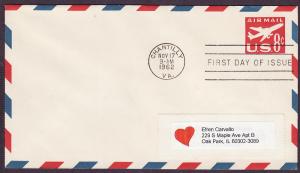 UC36 Jet Airliner uncacheted FDC