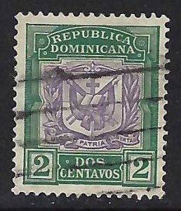 Dominican Republic 126 VFU ARMS Y105-2