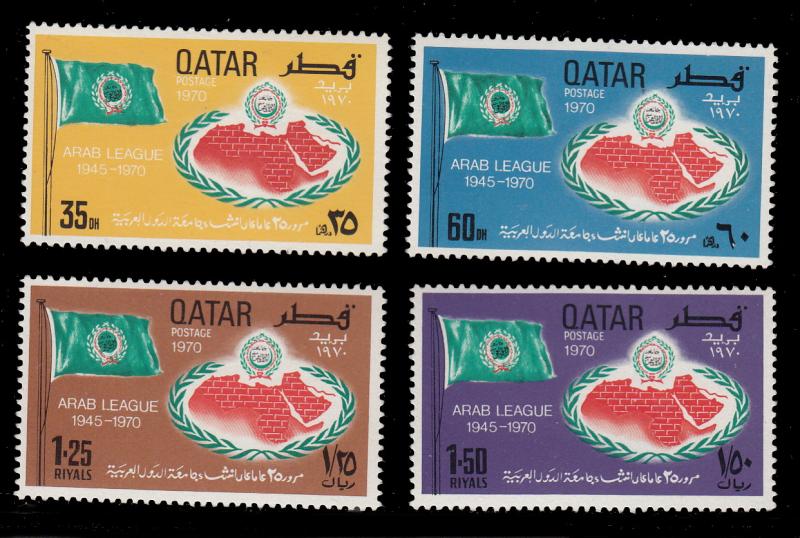 Qatar 202 - 205 MNH