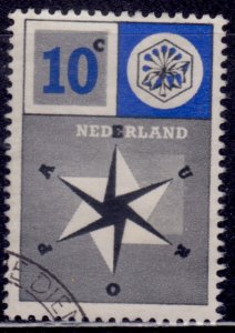 Netherlands, 1957, CEPT, United Europe, sc#372, used