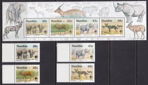 Namibia, Fauna, Animals MNH / 1993