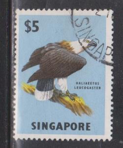 SINGAPORE Scott # 69 Used - White Tailed Sea Eagle