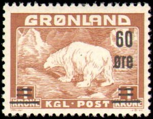 Greenland #39-40, Complete Set(2), 1956, Never Hinged