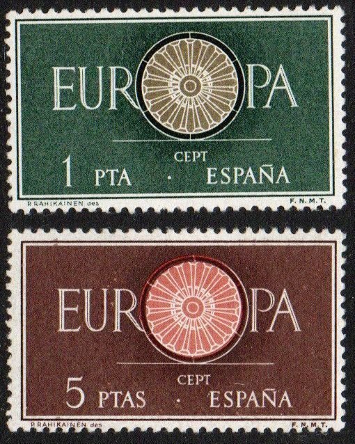 Spain Sc #941-942 Mint Hinged