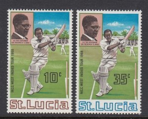 St Lucia 229-30 Cricket mnh