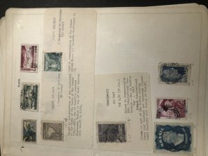 W.W. Stamps In Glassine’s & On Pages Lots Of VERY OLD Issued Might Find Gems