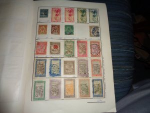 FRENCH COLONY COLLECTION IN ALBUM, BOTH MINT AN USED