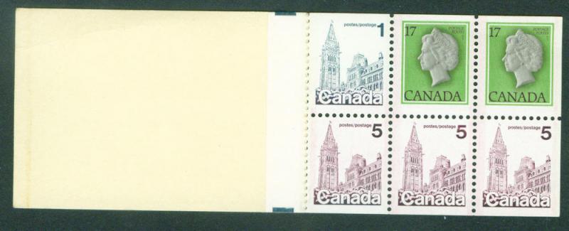 CANADA Scott 797a 1979 Booklet Pane