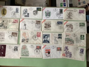 Austria postal covers 16 items Ref A2267