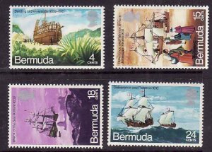 Bermuda-Sc#280-3- id6-unused NH set-Ships-1971-