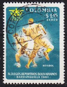 KOLUMBIEN COLOMBIA [1961] MiNr 1002 ( O/used ) Sport