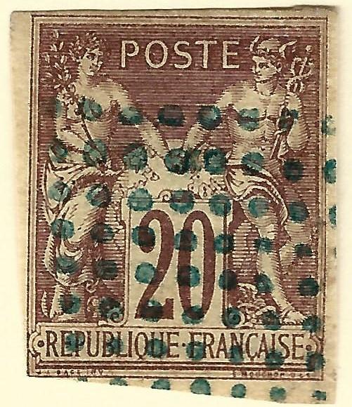 French Colonies (Scott #34) F-VF Used hr...Buy before prices go up again!