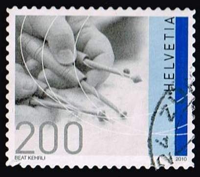 Switzerland 2010,Sc.#1401 used Traditional Swiss craftsmanship: Handicrafts