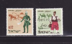 Israel 329-330 U Stamp Day