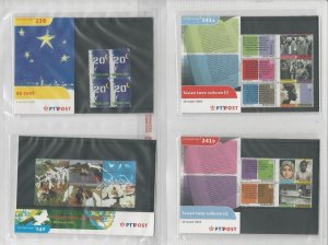 Netherlands Davo PTT Album, Mint NH Stamps & Sets, 20 Hingless Pages, 2001-02