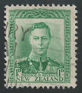 New Zealand #227A 1p King George VI