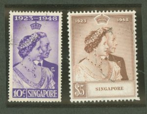 Singapore #21-22  Single (Complete Set)