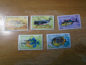 St Vincent  #  499-503  MNH