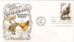 #2288 Bighorn Sheep Bennett FDC