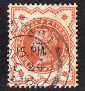 Great Britain Scott 111 VF used.  Light cds.  FREE...