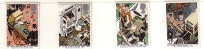 Great Britain Sc 1180-3 1987 St John Ambulance stamp set mint NH