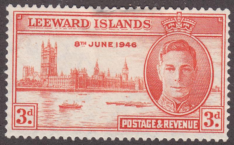 Leeward Islands 117 Hinged 1946 KGVI Peace Issue CD303