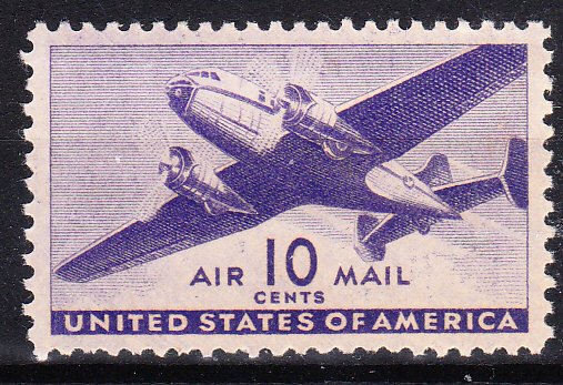 MOstamps - US Scott #C27 Mint OG NH Airmail - Lot # DS-7618