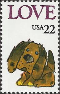 # 2202 MINT NEVER HINGED LOVE PUPPY
