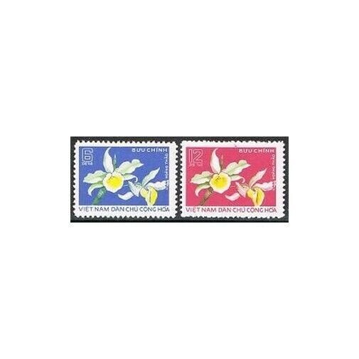 Viet Nam 806-807,MNH.Michel 841-842. Lan Hoang Thao Orchid,1976.