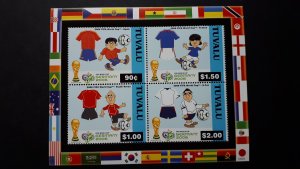 Sport - Football WC 2006 Germany - Tuvalu 2006. ** MNH Block