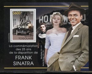 TOGO 2023 25th MEMORIAL ANNIVERSARY OF FRANK SINATRA S/S MINT NH