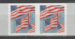 #5657,  Pair.  Flags  MNH (Forever)